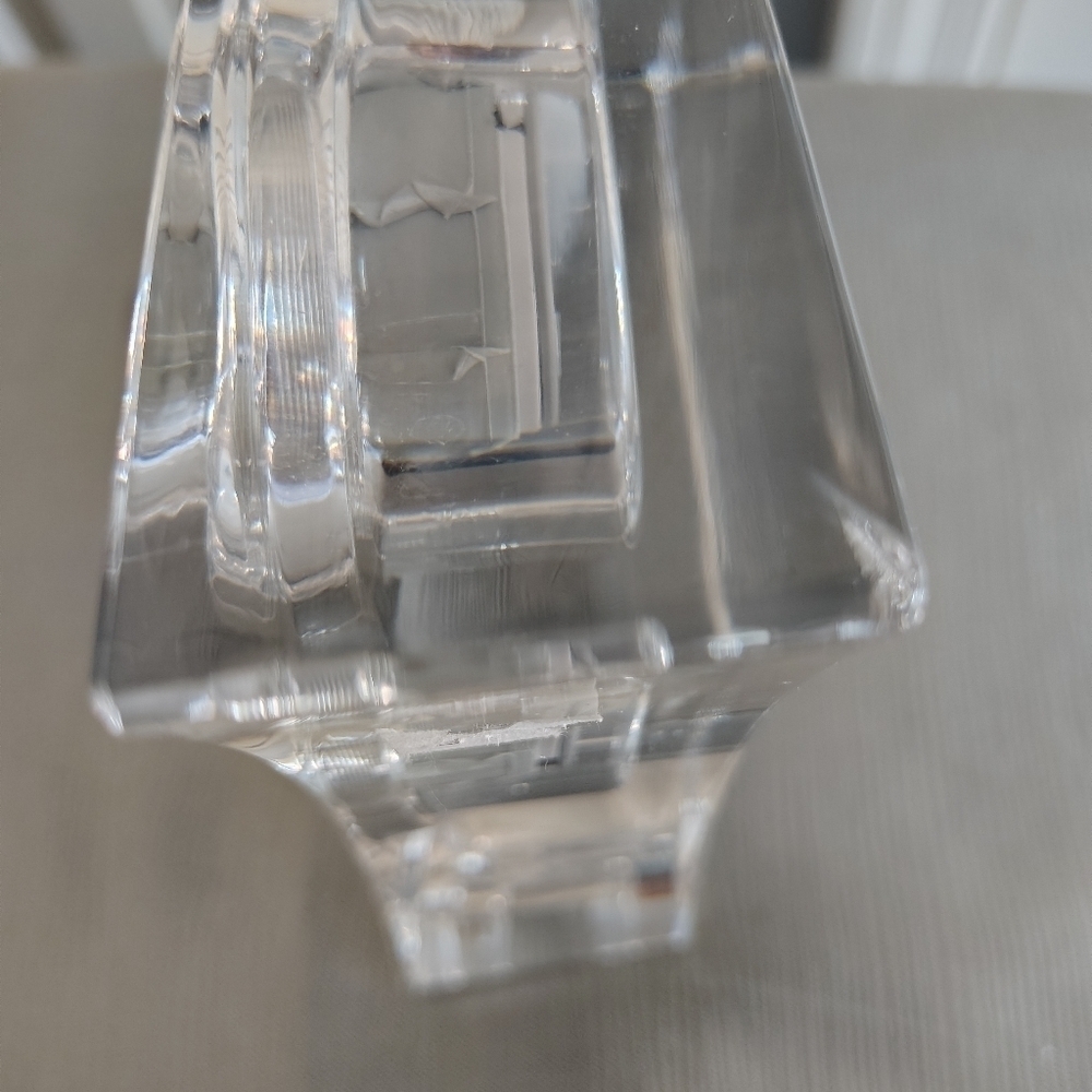 Mikasa Vintage Solitaire Crystal Clock - Picture 8 of 14